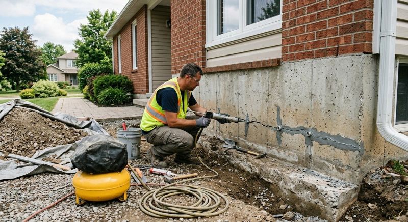 Basement Foundation Repair in Chestnut Hill, MA