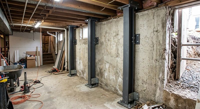 Basement Stabilization in Westford, MA