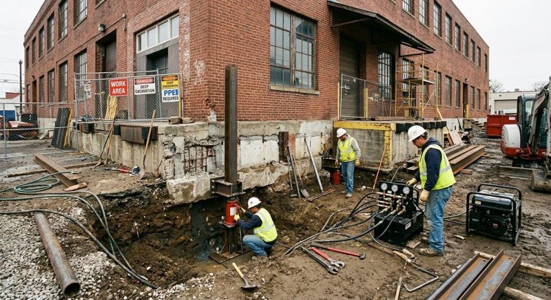 Building Foundation Repair in Nashua, NH