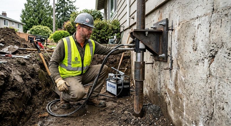 Concrete Foundation Leveling in Middleton, MA