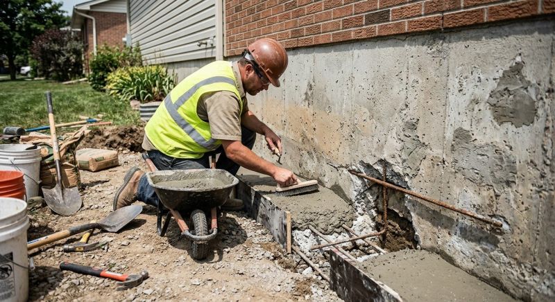 Concrete Foundation Repair in Ashby, MA