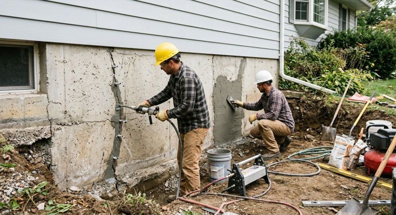 Concrete Foundation Repair in Cambridge, MA