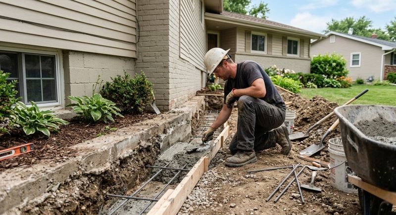 Concrete Foundation Repair in Chelsea, MA