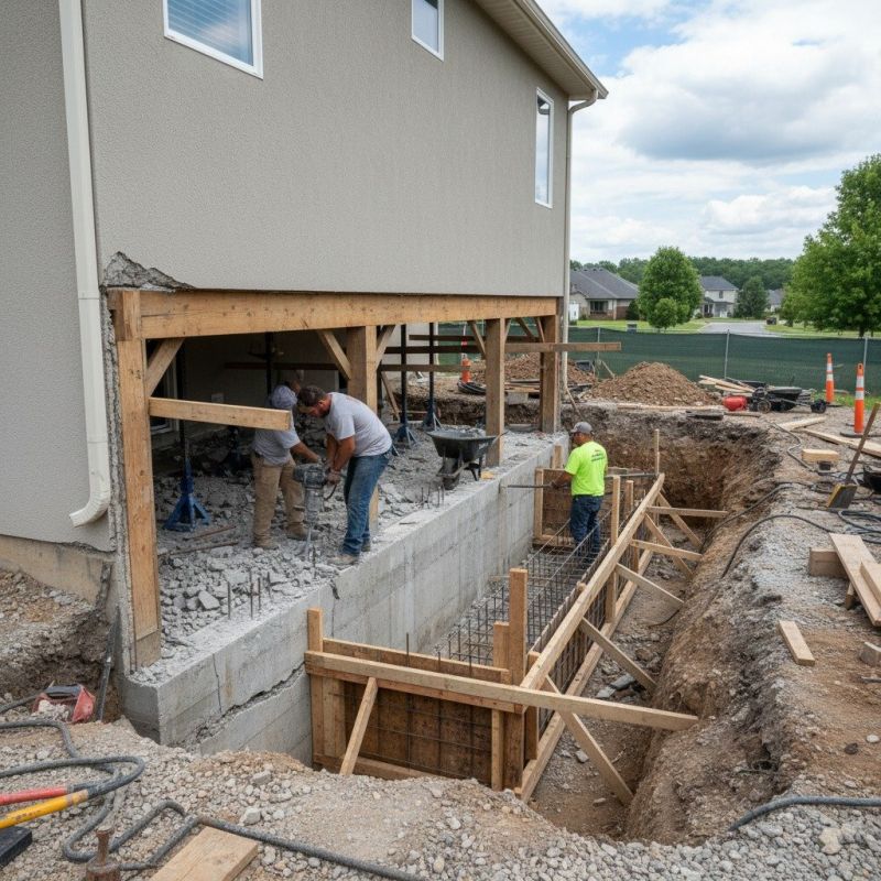 Concrete Foundation Repair in Derry, NH