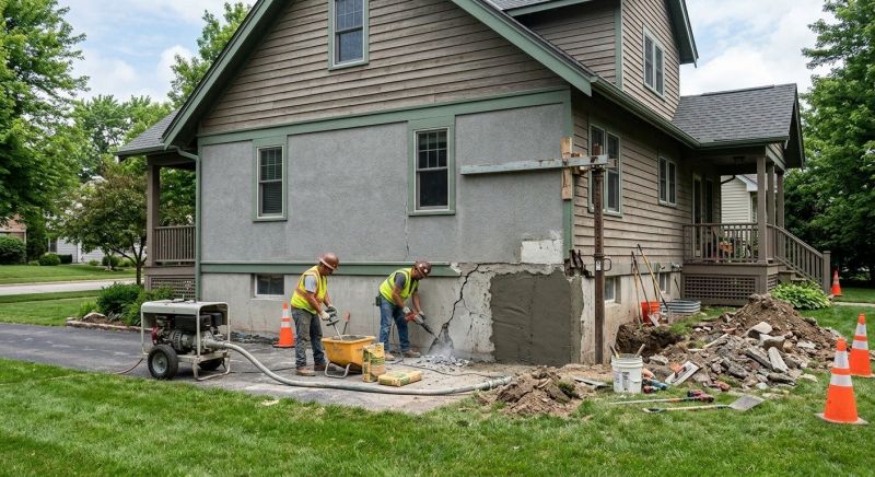 Concrete Foundation Repair in Leominster, MA