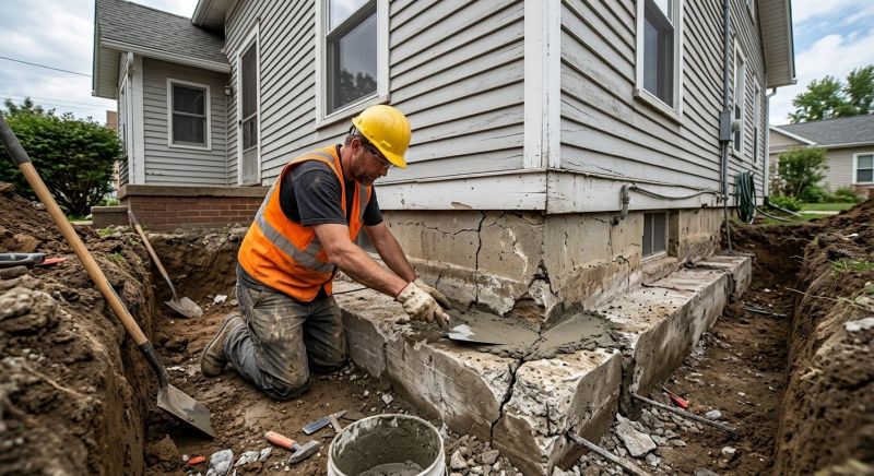Concrete Foundation Repair in Littleton, MA