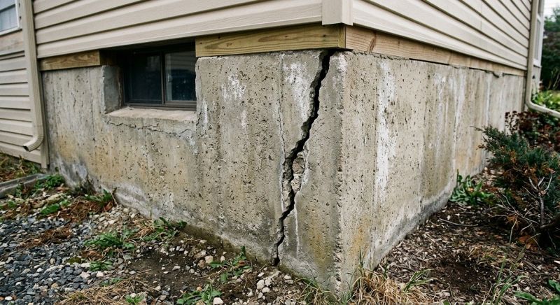 Cracked Basement Floor Repair in Westford, MA
