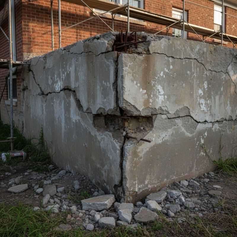 Cracked Foundation Repair in Ashby, MA