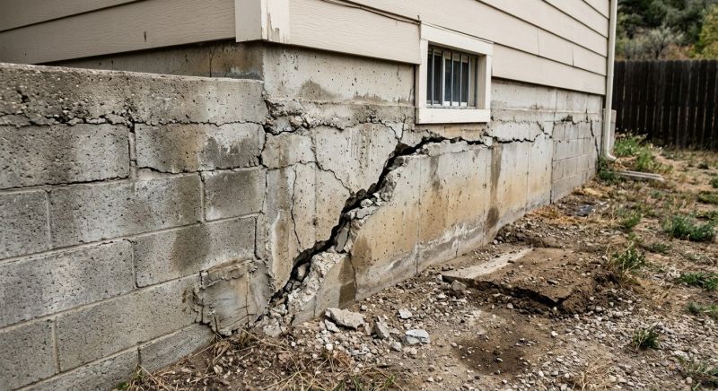Cracked Foundation Repair in Methuen, MA