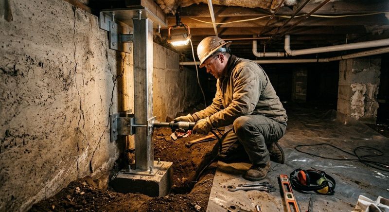 Crawlspace Foundation Repair in Framingham, MA
