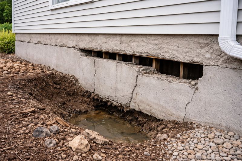 Foundation Damage Repair in Acton, MA