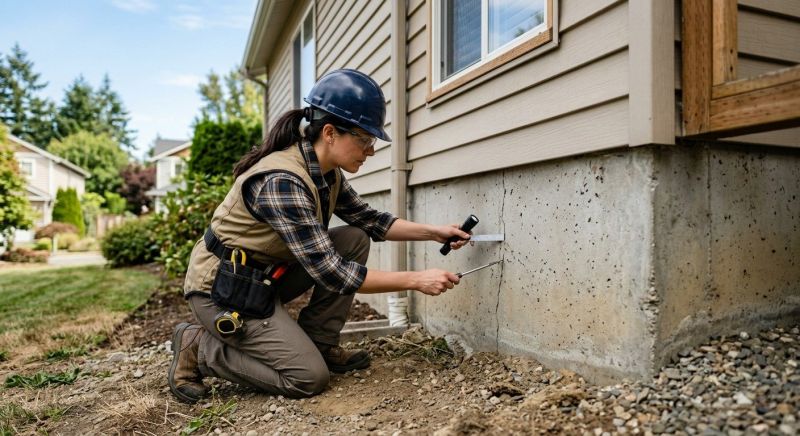 Foundation Inspection in Westford, MA