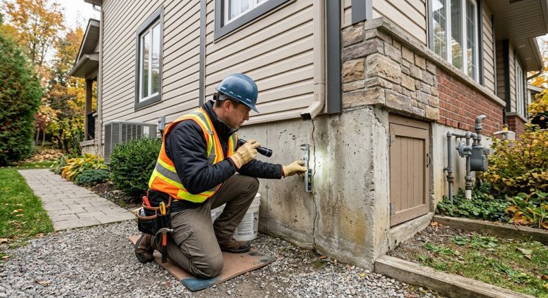 Foundation Inspection in Westford, MA