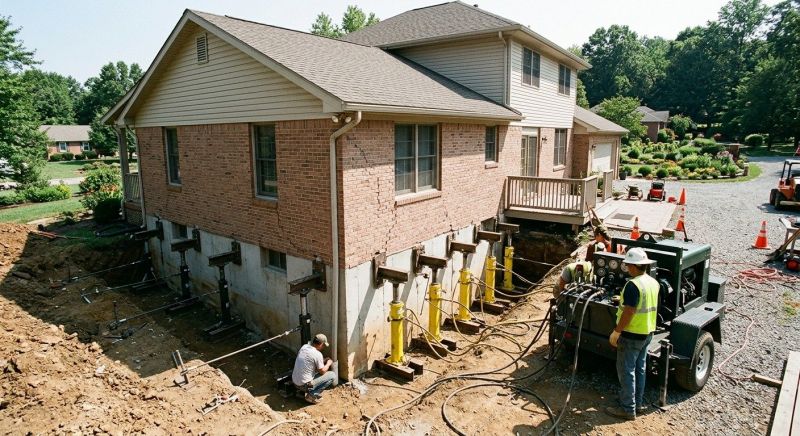 Foundation Jacking in Ashby, MA