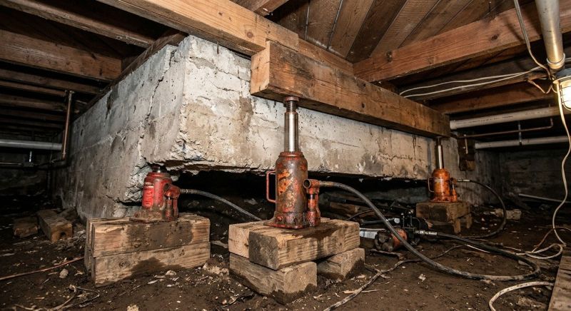 Foundation Jacking in Ashby, MA