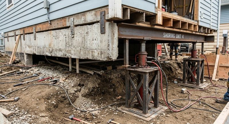 Foundation Jacking in North Billerica, MA