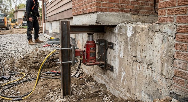 Foundation Jacking in Saugus, MA