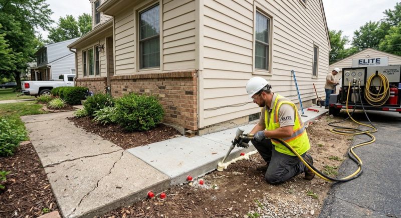 Foundation Lifting in Hudson, NH