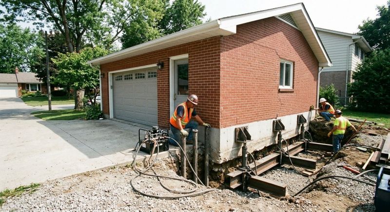 Foundation Lifting in Newton Center, MA