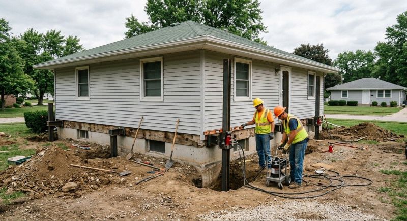Foundation Raising in Ashby, MA