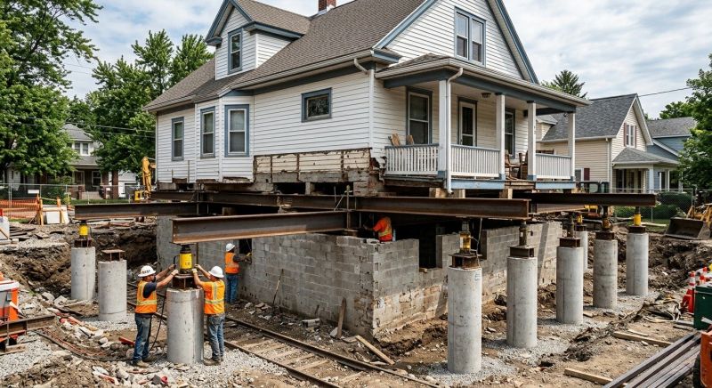 Foundation Raising in Groveland, MA