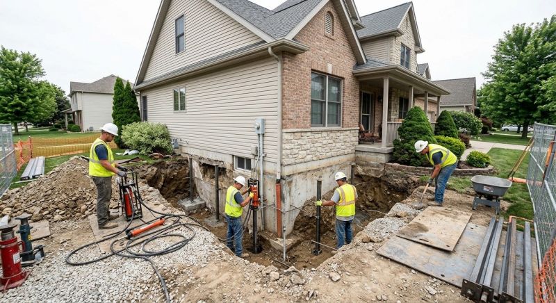 Foundation Renovation in Westford, MA