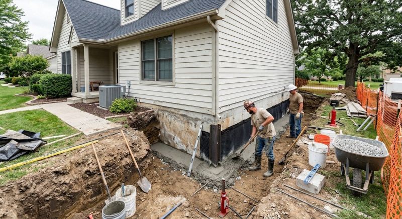 Foundation Repair in Burlington, MA