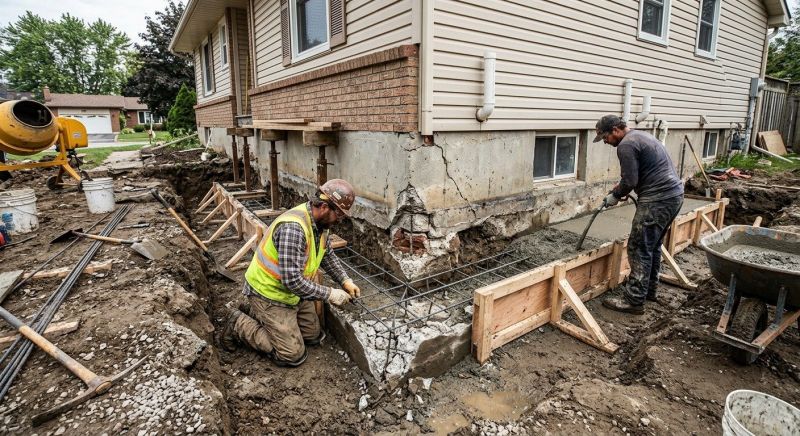 Foundation Repair in Middleton, MA