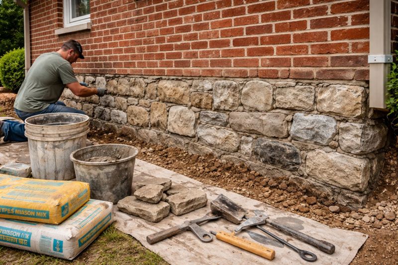 Foundation Restoration in Westford, MA