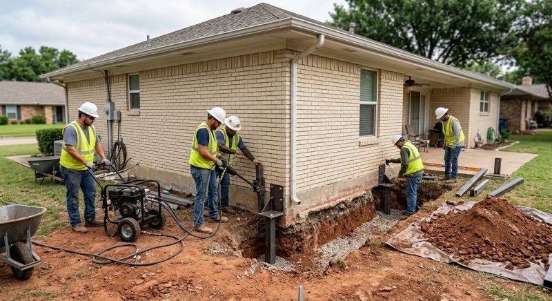 Foundation Stabilizing in Ashby, MA
