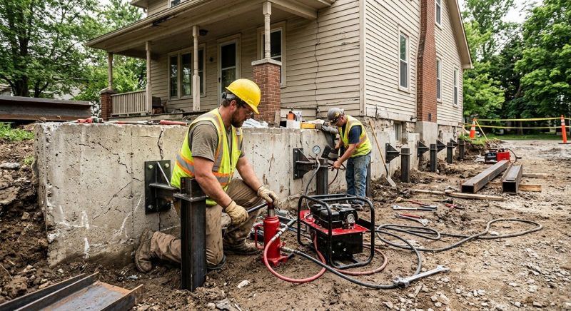 Foundation Stabilizing in Ashby, MA