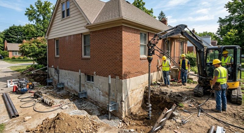 Foundation Stabilizing in Boxford, MA