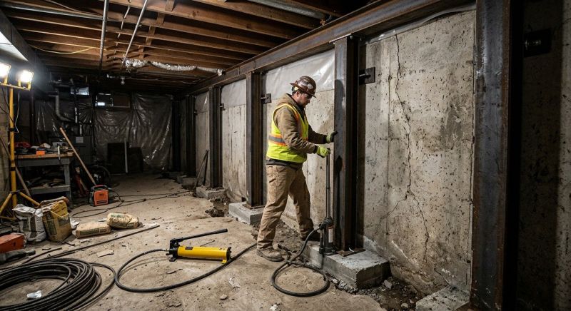 Foundation Stabilizing in Chelsea, MA