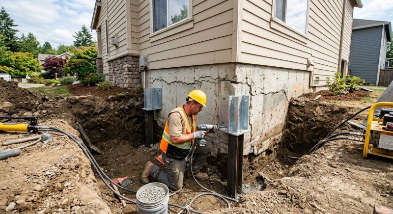 Foundation Structural Repair in Arlington, MA