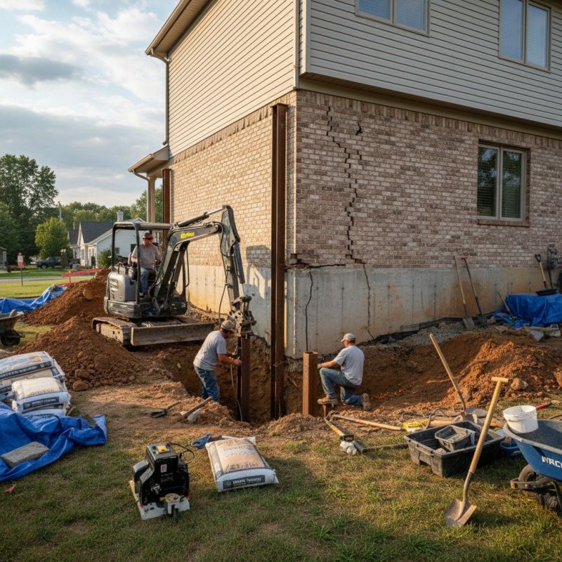 Foundation Structural Repair in Bolton, MA