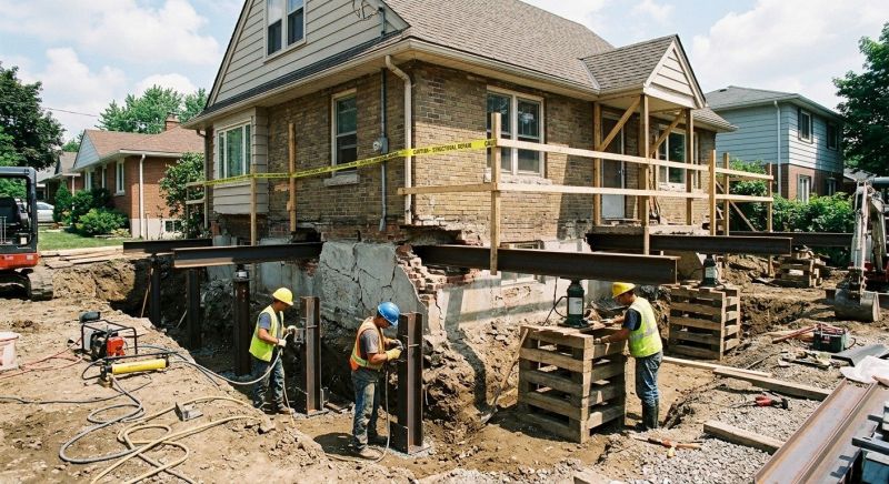 Foundation Structural Repair in Dunstable, MA