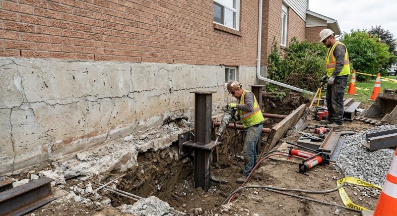 Foundation Structural Repair in Everett, MA