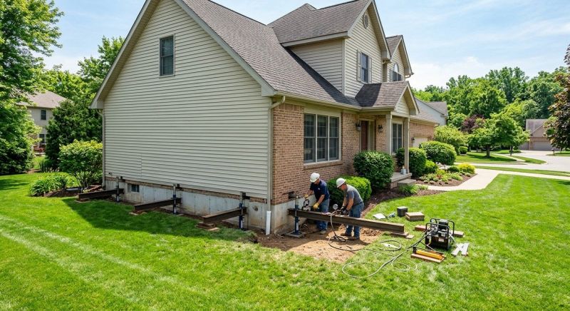 Home Foundation Leveling in Middlesex County, MA