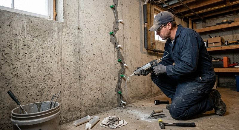 Home Foundation Repair in Carlisle, MA