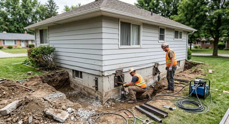 Home Foundation Repair in Everett, MA