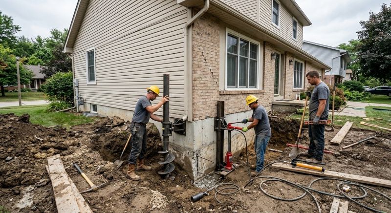 House Foundation Repair in Ashland, MA