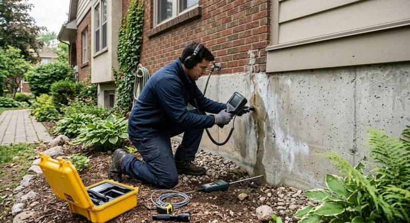 Leaking Foundation Repair in Westford, MA