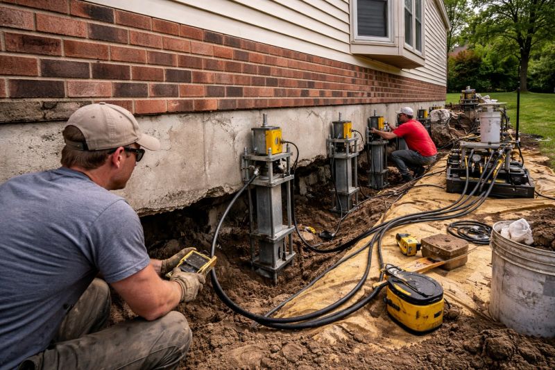Settling Foundation Service in Hudson, NH