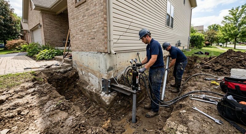 Settling Foundation Service in Lancaster, MA