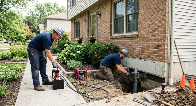 Settling Foundation Service in Rockingham County, NH