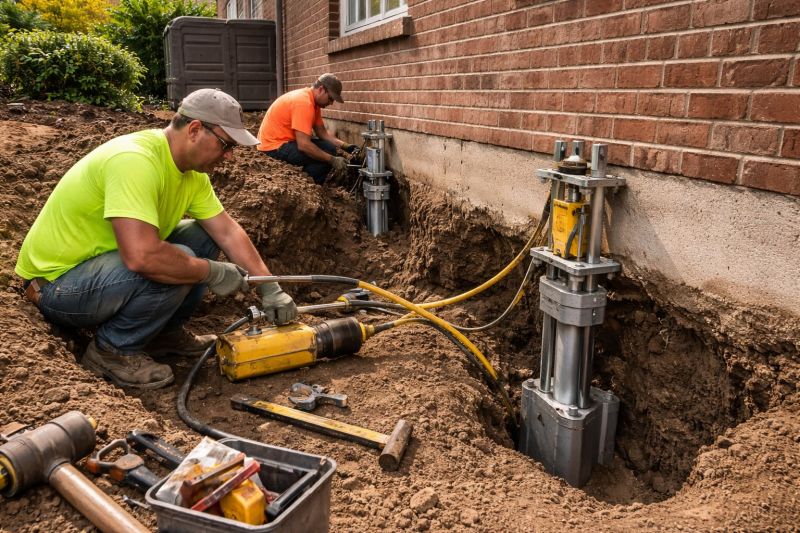Settling Foundation Service in West Boylston, MA