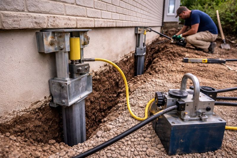 Sinking Foundation Repair in Wilton, NH