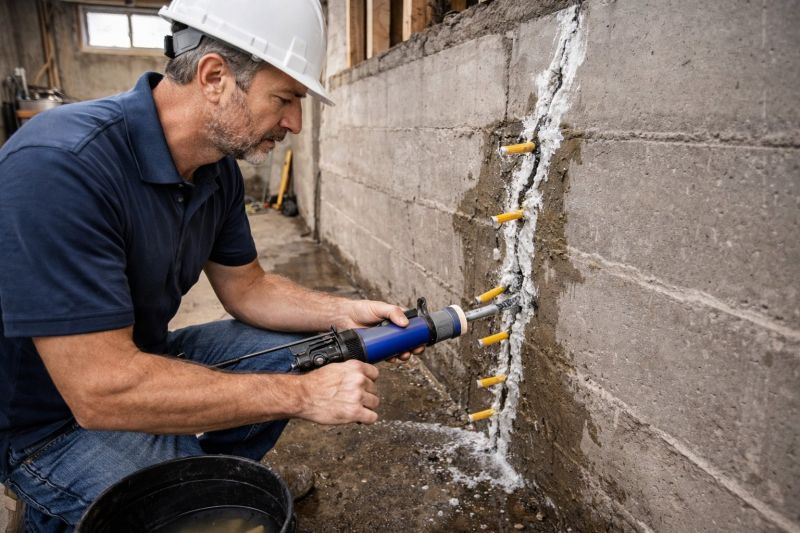 Structural Crack Repair in Westford, MA