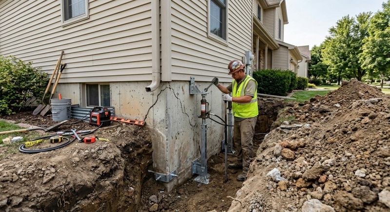 Structural Foundation Repair in Acton, MA
