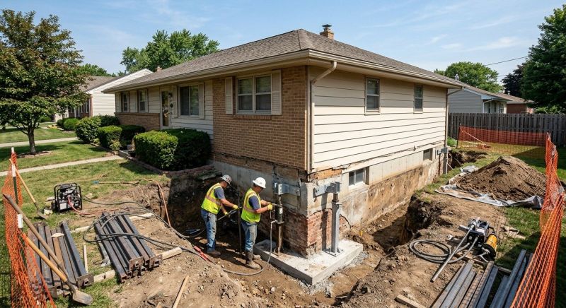 Structural Foundation Repair in Groton, MA